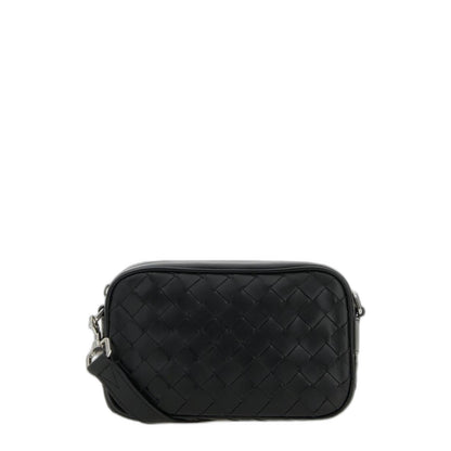 Mini Intrecciato Camera Shoulder Crossbody - Image 1