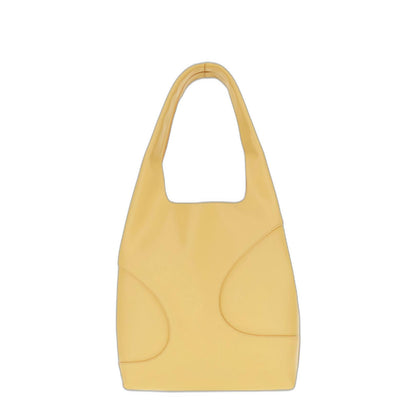 Ferragamo Yellow Leather Shoulder Bag - Image 3