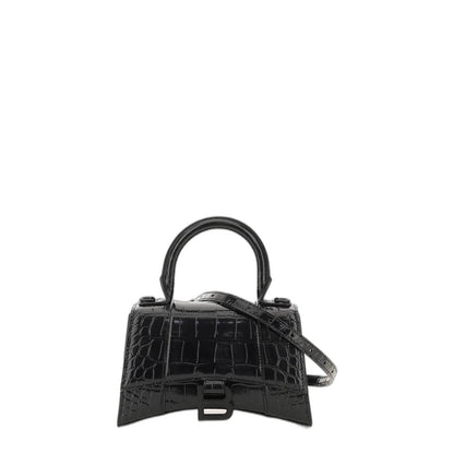 Hourglass Xs Handbag Crocodile Embossed - Image 2