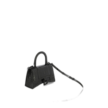 Hourglass Xs Handbag Crocodile Embossed - Image 4