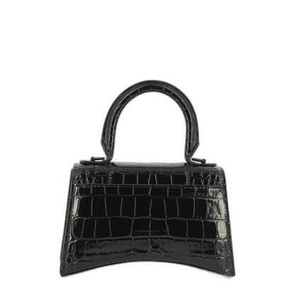 Hourglass Xs Handbag Crocodile Embossed - Image 5