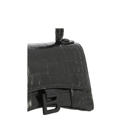 Hourglass Xs Handbag Crocodile Embossed - Image 6