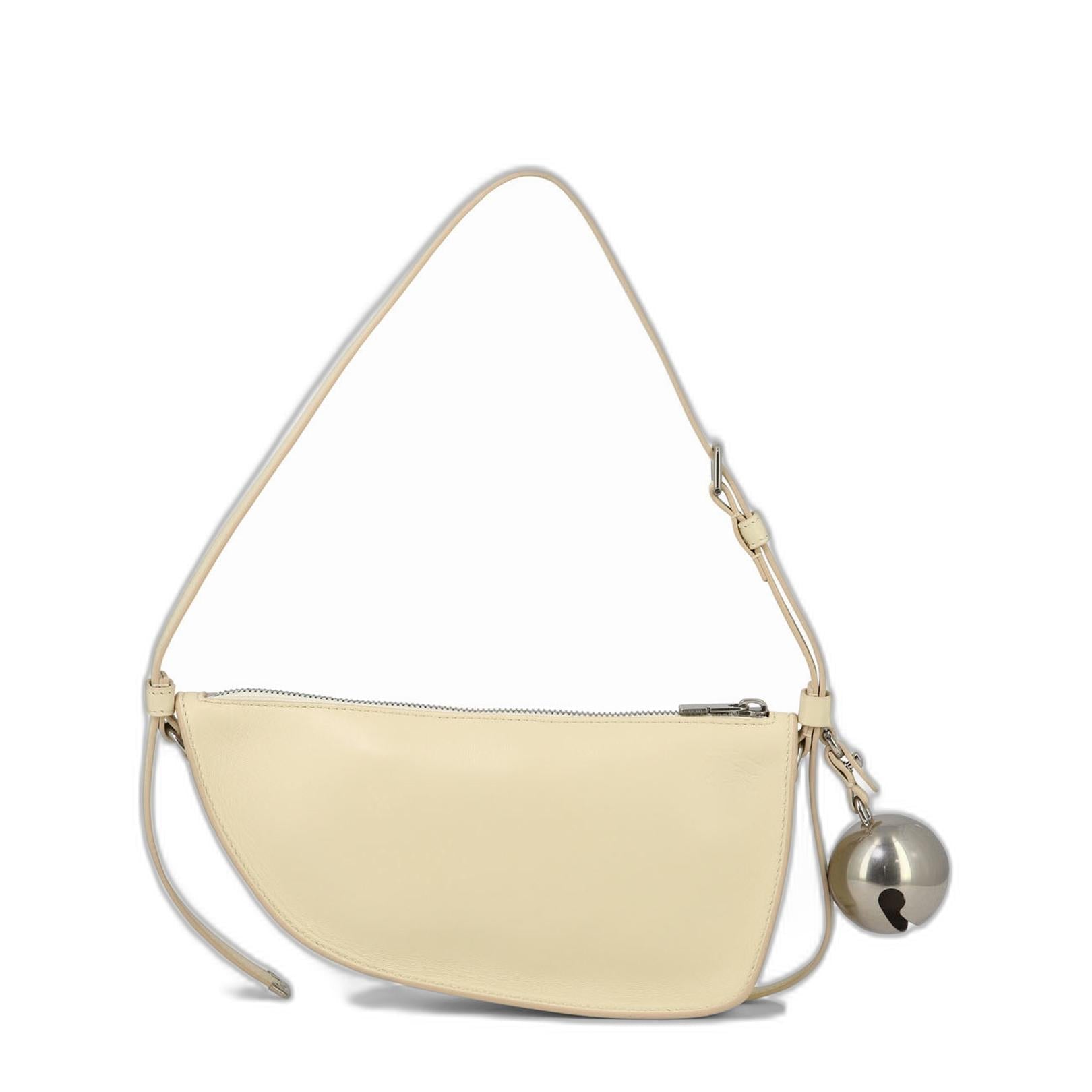 Bell-detailed Zipped Shoulder Bag - Image 1