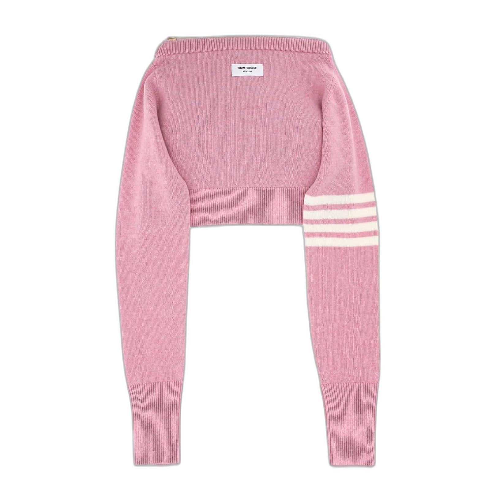 Jersey Stitch Merino Crew Neck Sweater Shell Bag - Image 1