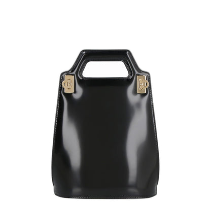 Ferragamo Wanda Leather Mini Bag - Image 1