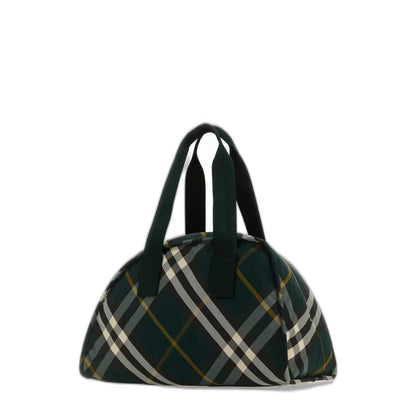 Shield Duffle Check Green Bag - Image 3