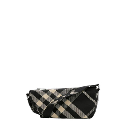 Small Shield Checked Messenger Bag - Image 1