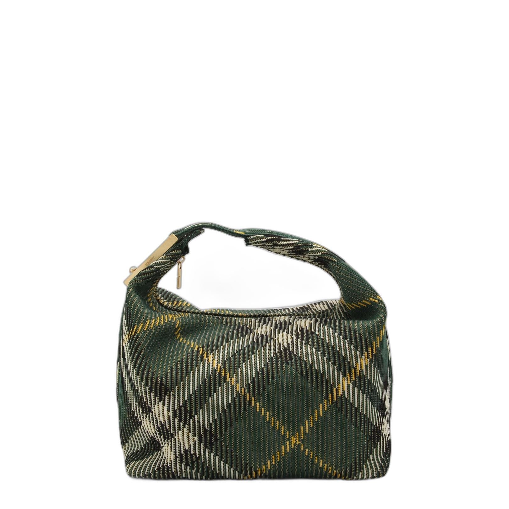 Peg Medium Technical Knit Handbag - Image 3