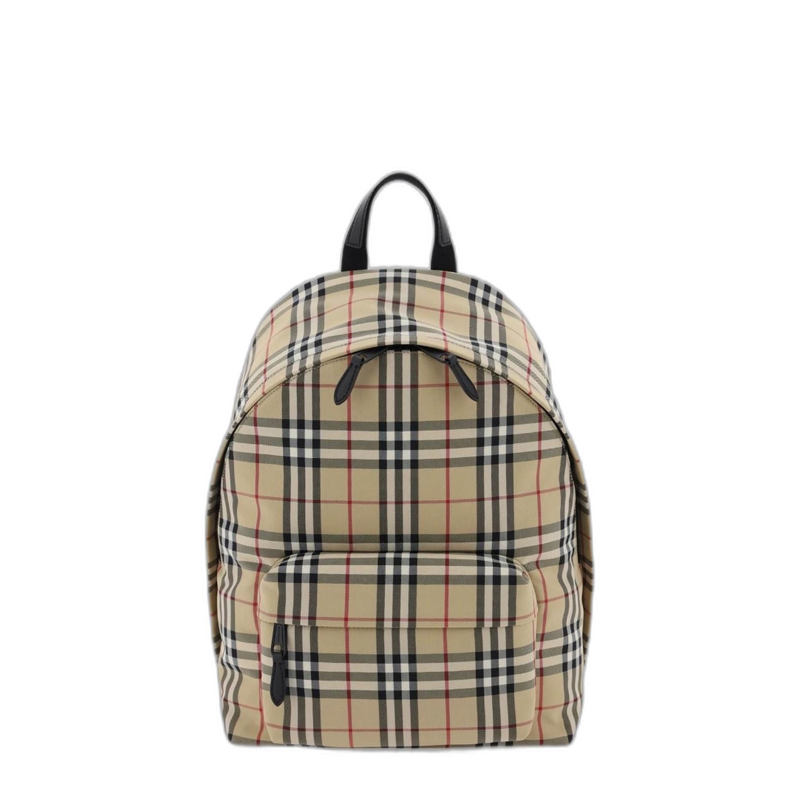Check Backpack in Archive beige - Image 1