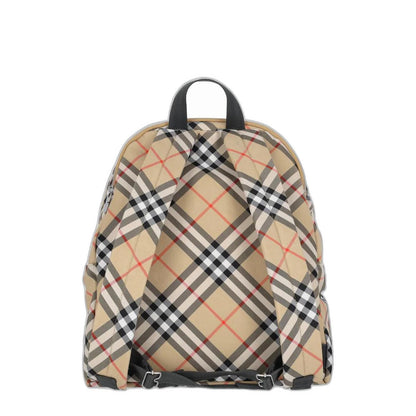 Check Nylon Backpack - Image 2