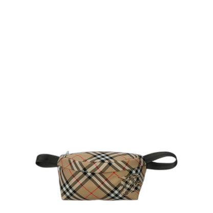 Check Belt Bag in Sand - Image 1