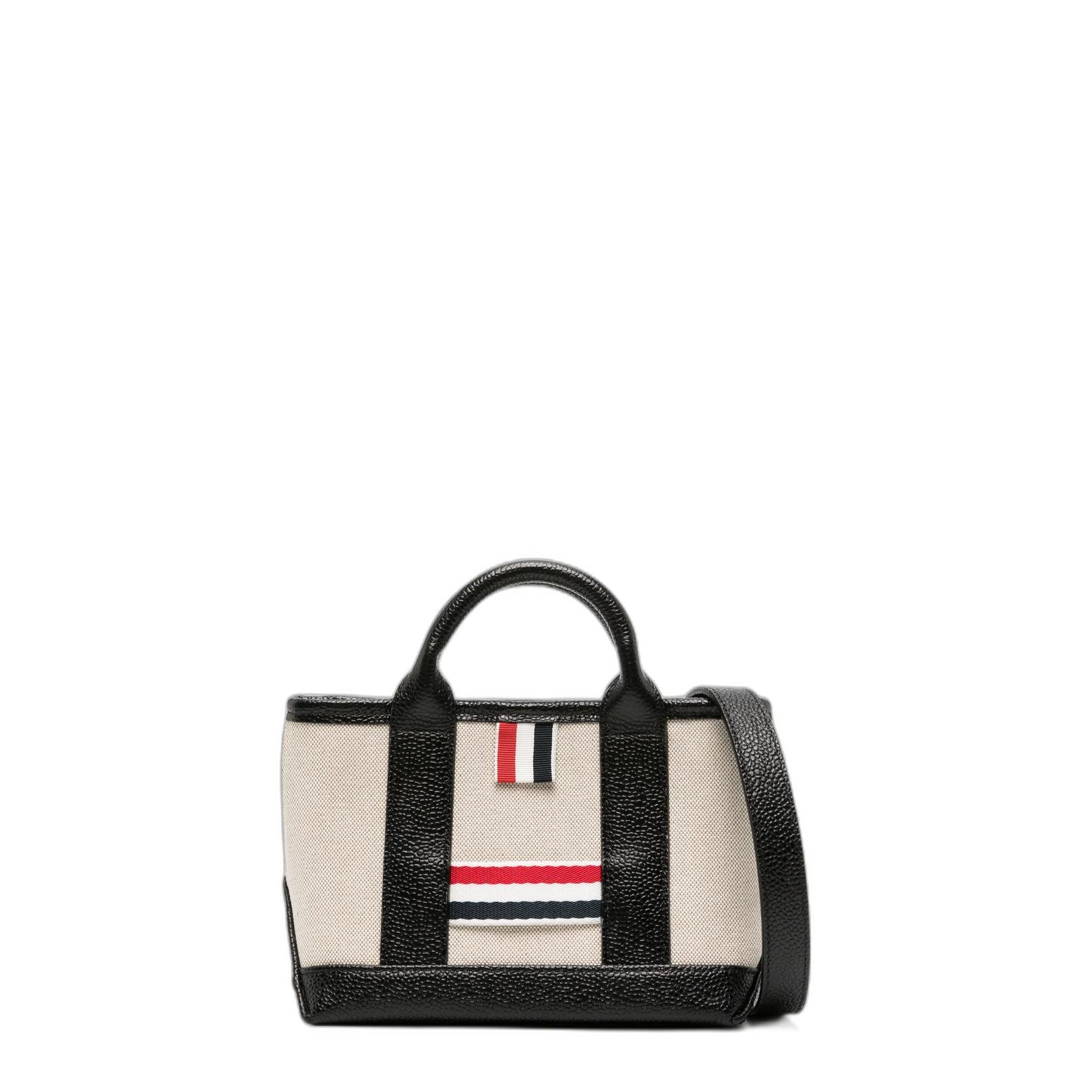 Mini Tool Leather Tote Bag - Image 1