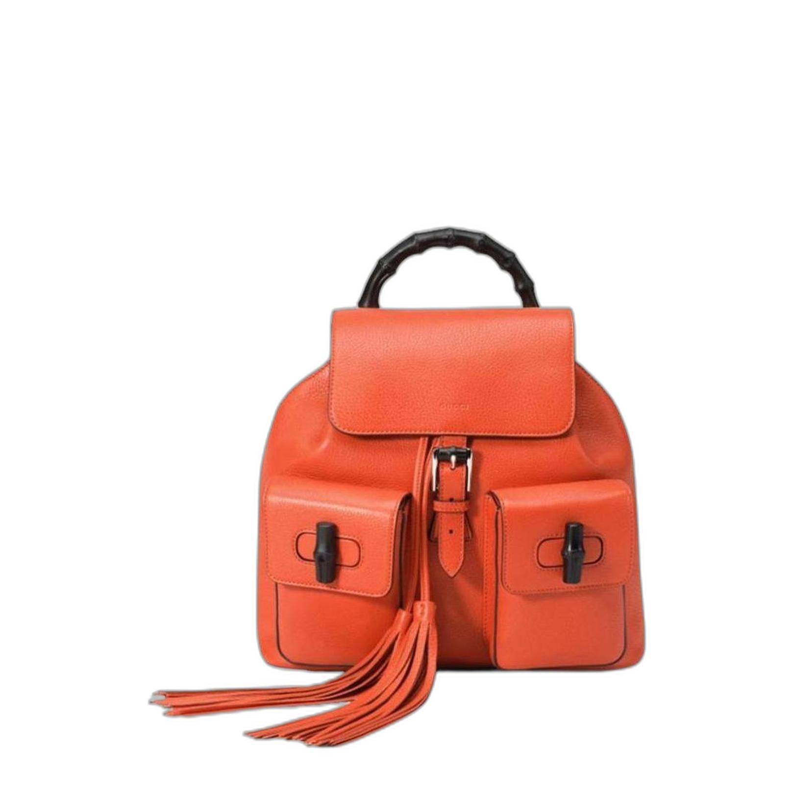 Gucci Bamboo Backpack - Image 1