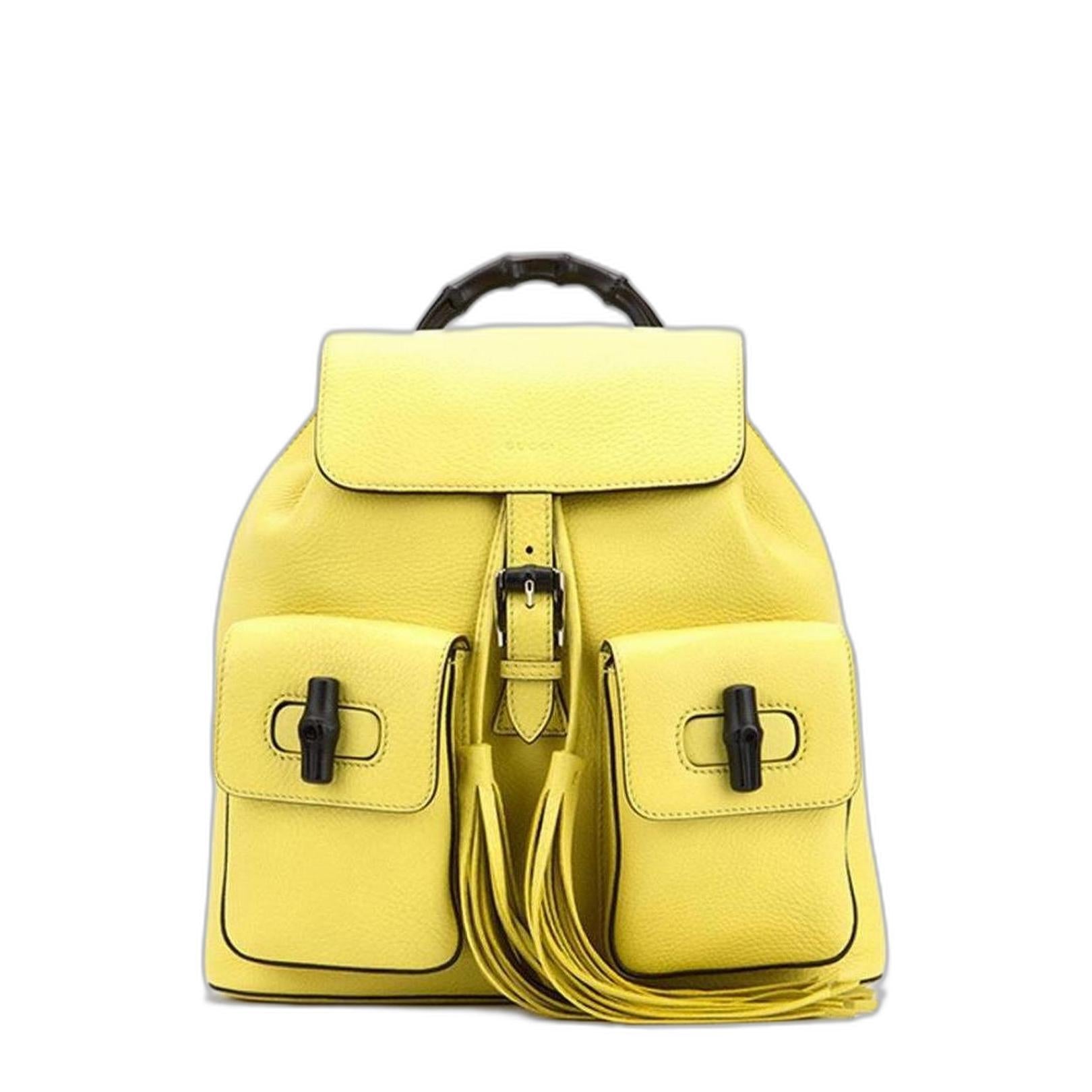 Gucci Bamboo Backpack - Image 1