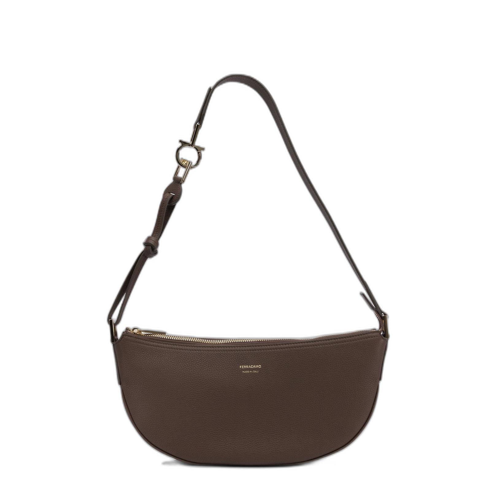 Ferragamo Zip-up Hobo Bag - Image 1
