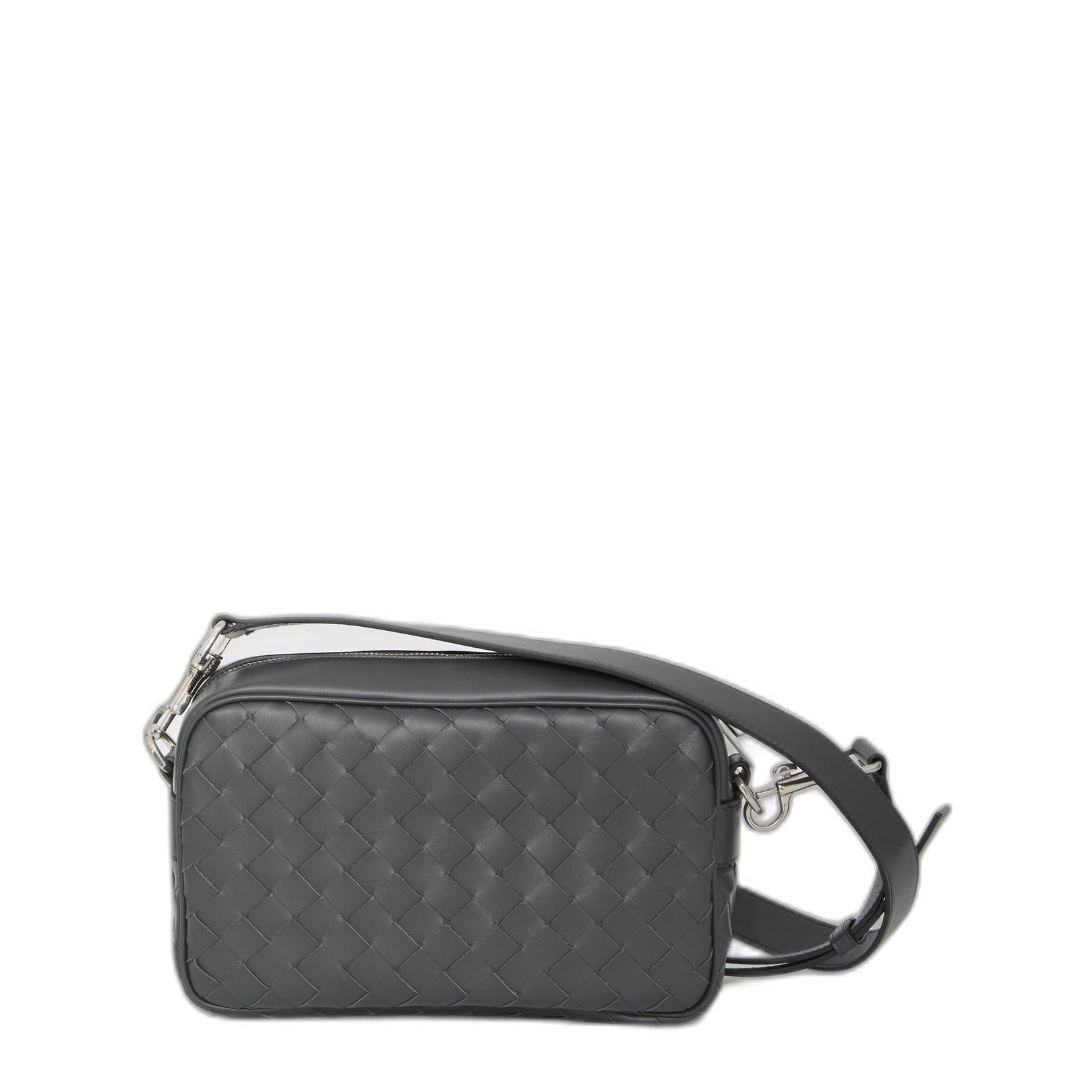 Intrecciato Small Classic Shoulder Bag - Image 1