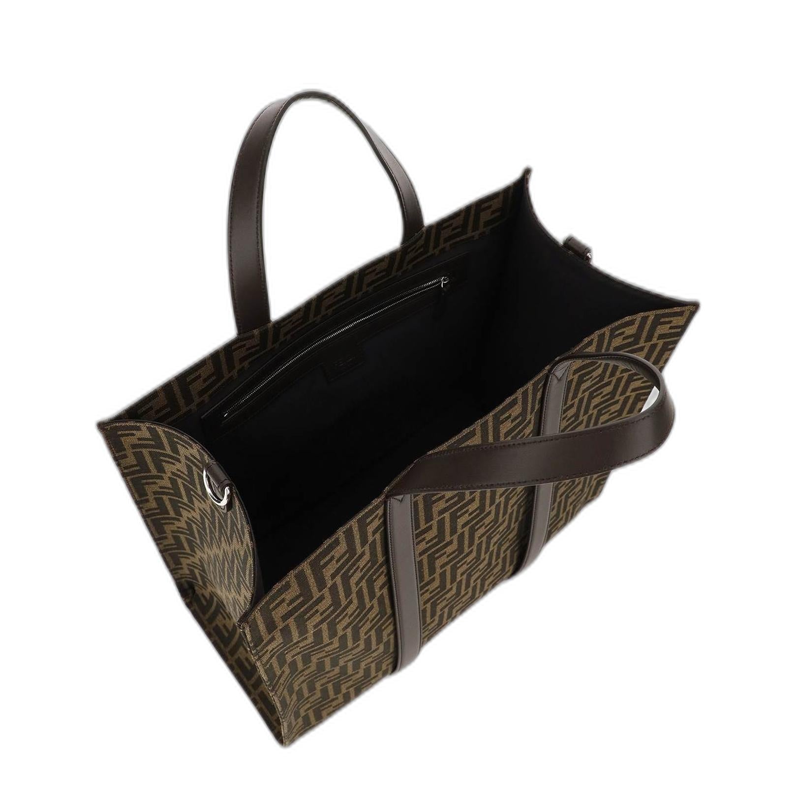 Ff Jacquard Tote Bag - Image 4