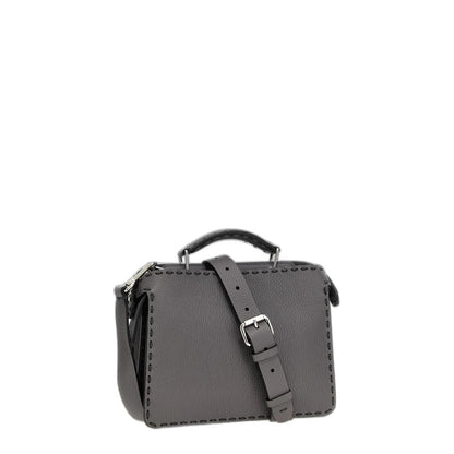 Peekaboo ISeeU Small
Grey Leather Bag - Image 3