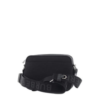 Shoulder Bag Nylon Black - Image 3
