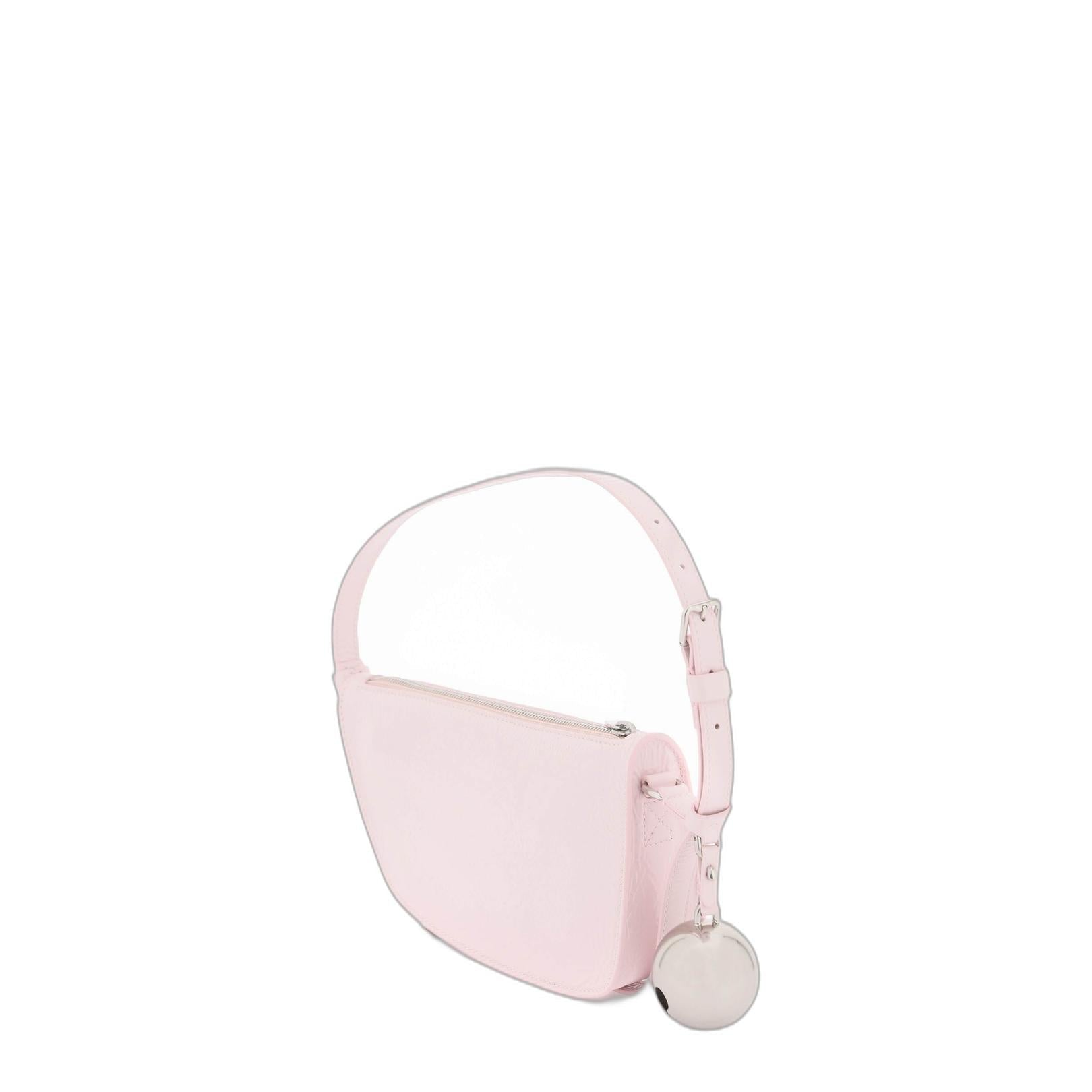 Mini Shield Bell-charm Shoulder Bag - Image 2