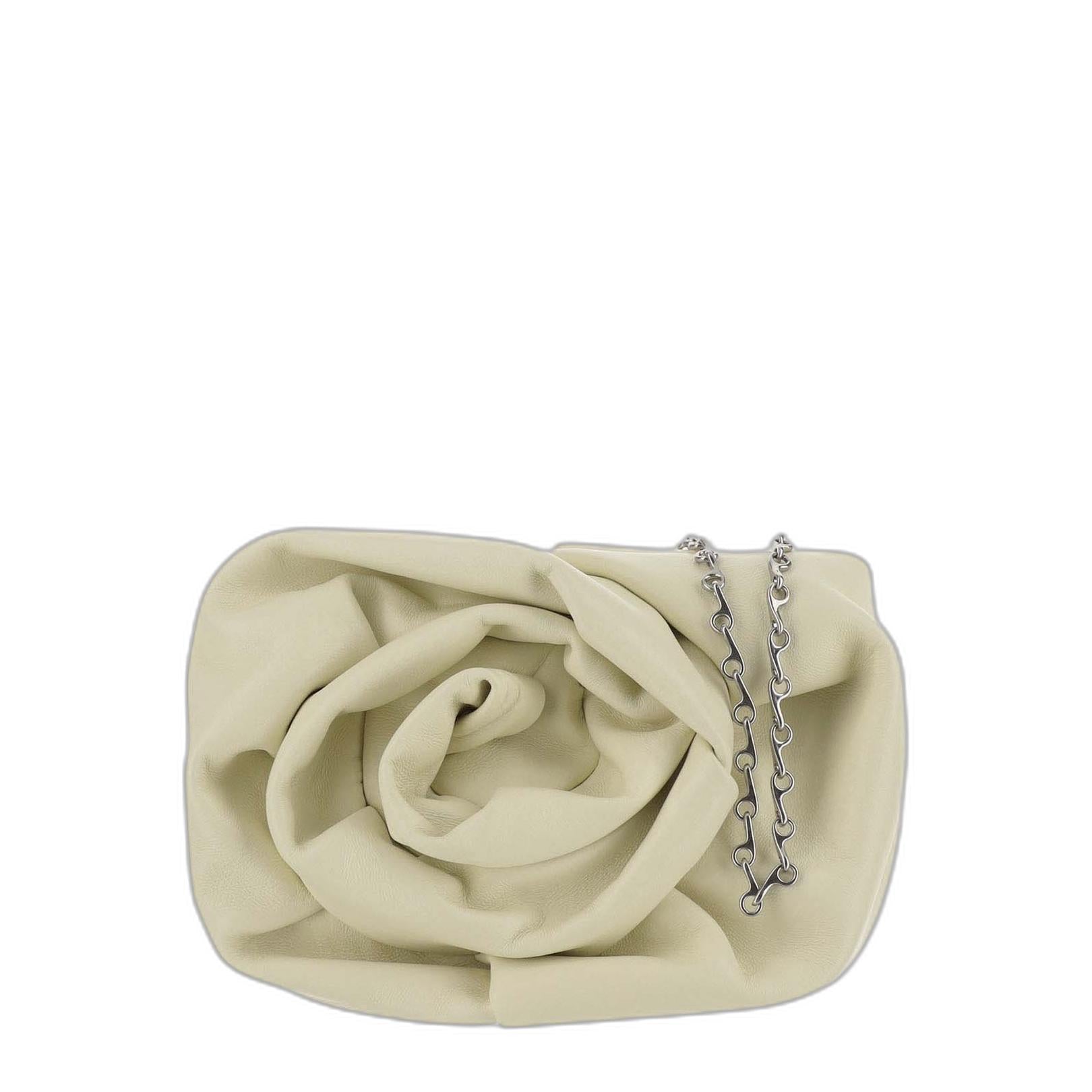 Rose Clutch Bag With Chain - Image 1