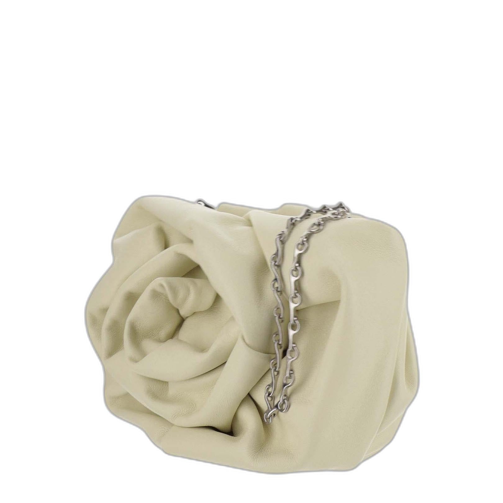 Rose Clutch Bag With Chain - Image 2