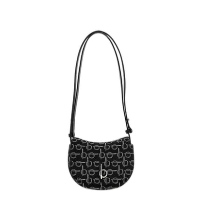 Rocking Horse Logo Jacquard Shoulder Bag - Image 1
