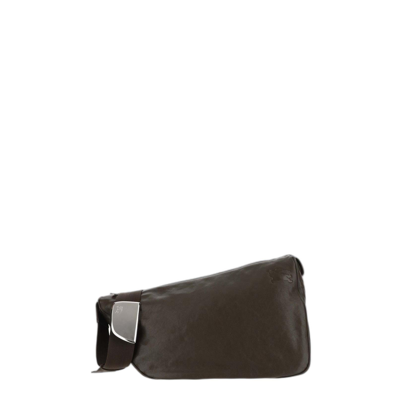 Military Green Solid Crossbody Bag - Image 1