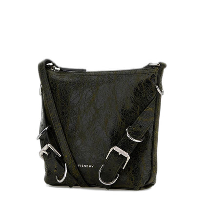 Two-tone Leather Voyou Crossbody Bag - Image 2