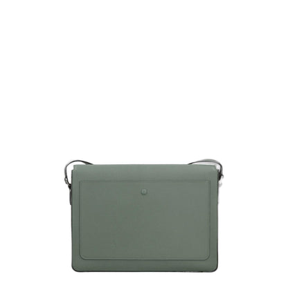 V-line Leather Messenger Bag - Image 3