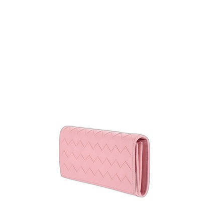 Bottega Veneta Intrecciato Nappa Continental Wallet - Pink - Image 2