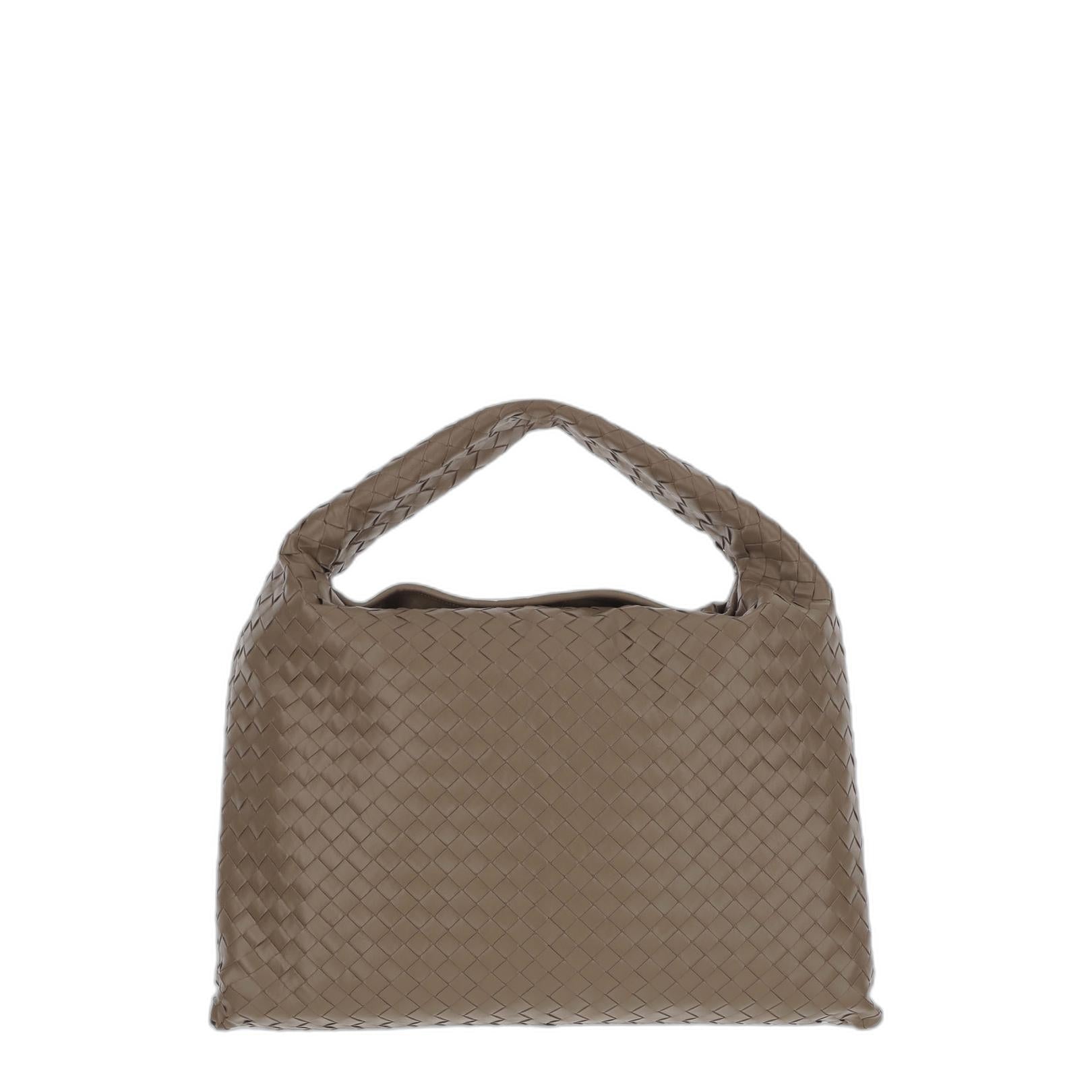Hop Large Brown Shoulder Bag - Image 3