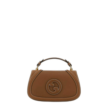 Gucci Gucci Blondie Small Handbag In Smooth Leather - Blue - Image 2