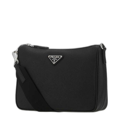 Saffiano Leather Crossbody Bag with Pouch - Image 3