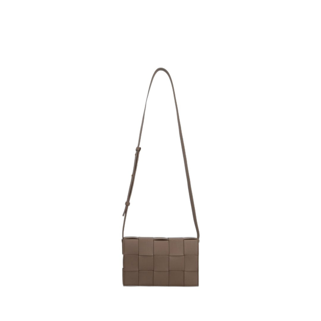Cassette Crossbody Bag In Taupe Taupe Grey - Image 5