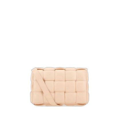 Padded Cassette Crossbody Bag In Blush Melon - Image 1