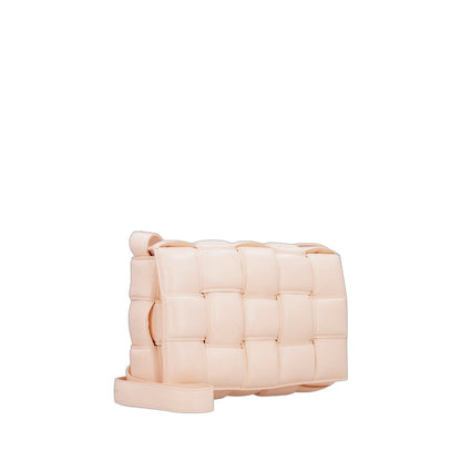 Padded Cassette Crossbody Bag In Blush Melon - Image 5