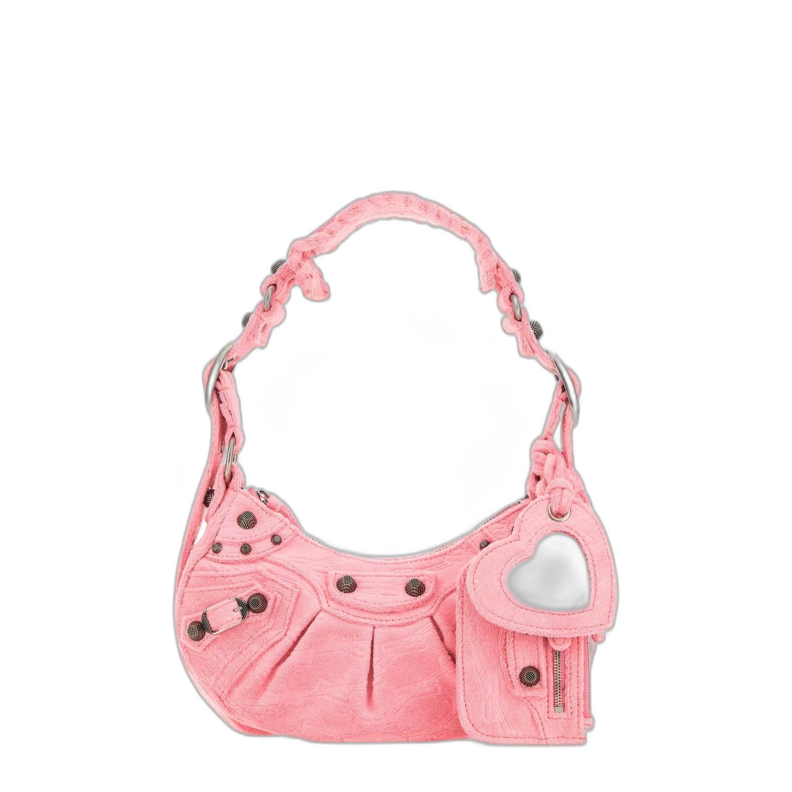Le Cagole Xs Shoulder Bag in Pink - Image 1