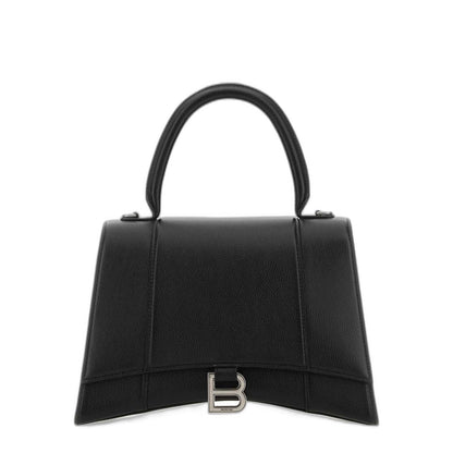 Hourglass Top Handle Bag in Black - Image 1
