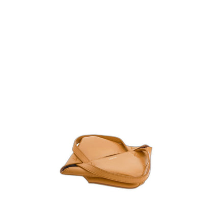 Beige Mini Puzzle Fold Tote - Image 2