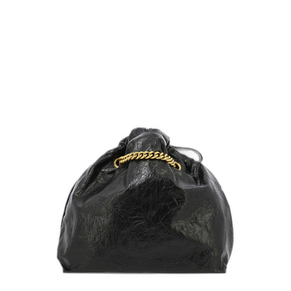 Crush Small Tote Bag in Black - Image 2