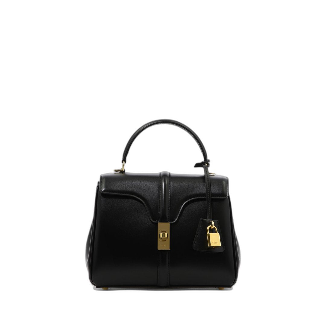 Celine Small 16 Foldover Top Tote Bag - Image 6