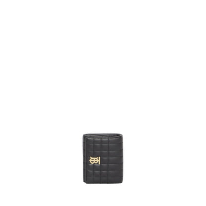 Burberry Tb Plaque Padded Snap Button Wallet - Image 1