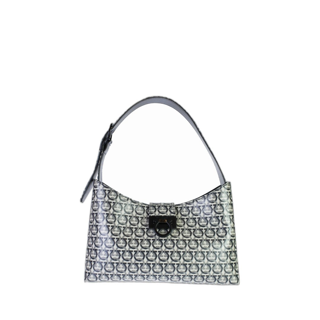 Trifolio Jacquard Shoulder Bag - Image 1