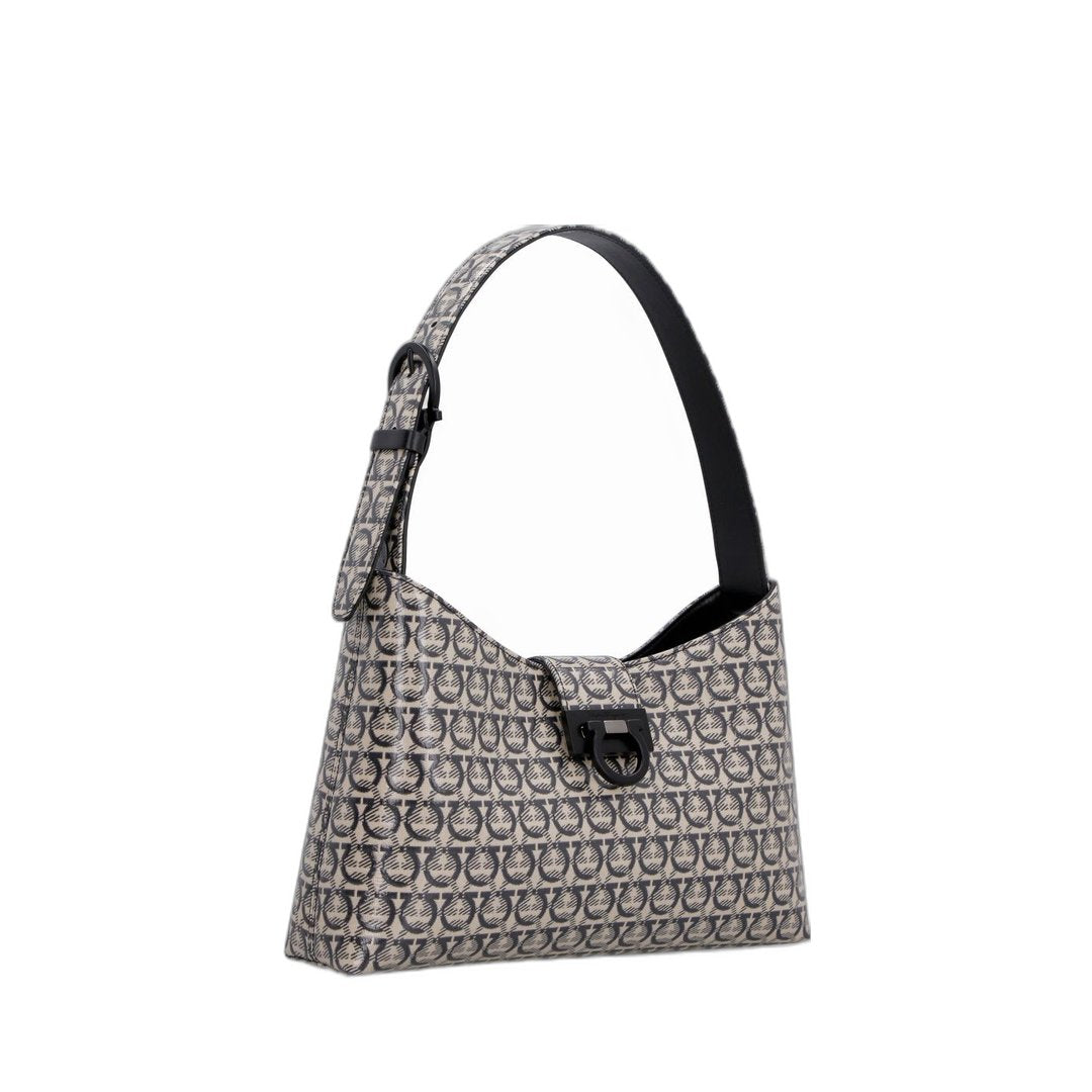 Trifolio Jacquard Shoulder Bag - Image 7