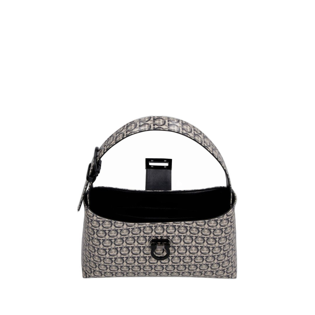 Trifolio Jacquard Shoulder Bag - Image 9