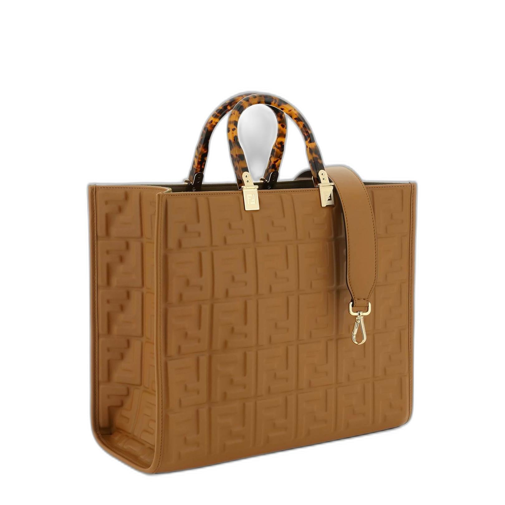 Sunshine Small
Brown Leather Bag - Image 4