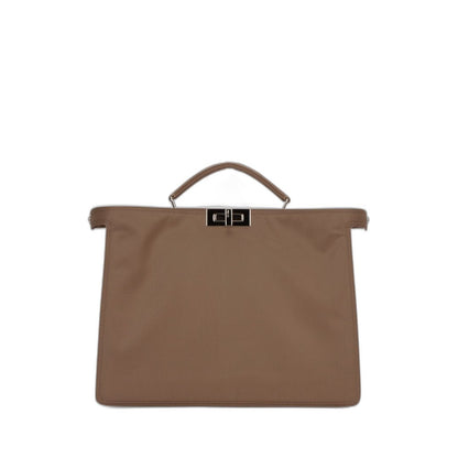 Handbags Peekaboo Recycled Nylon Nutmeg - Image 1