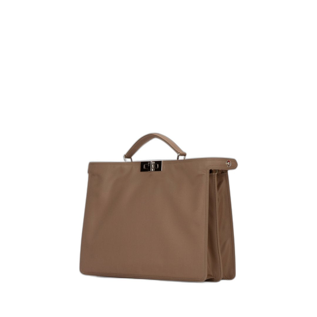 Handbags Peekaboo Recycled Nylon Nutmeg - Image 2