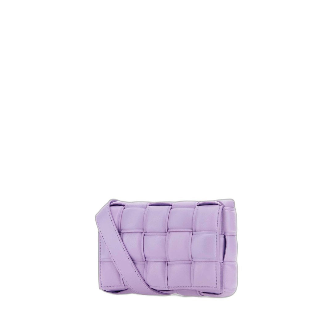 Small Padded Cassette Bag In Lavender - Image 3